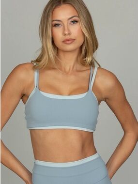 GOLD HINGE ARCTIC DOUBLE LAYER STRYDEFORM BRA